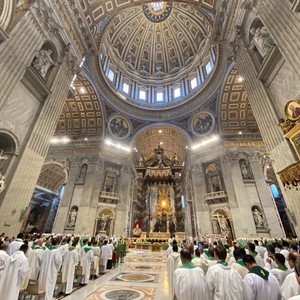 Kardinal Bozanić koncelebrirao na euharistiji koju je papa Franjo slavio s kardinalima